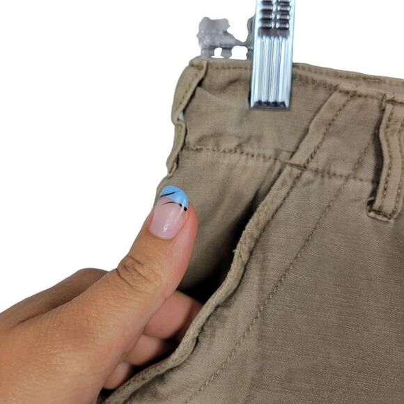 NWT Free People Cutoff Jean Shorts. Tan 4#012 - Picture 5 of 16